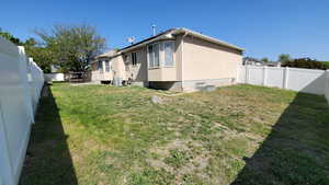 View of home's exterior with stucco siding