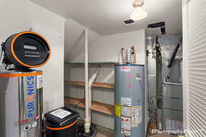 Utilities featuring water heater