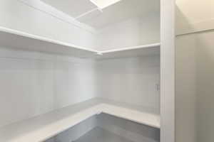 View of storage area