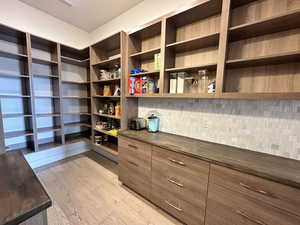 View of storage area