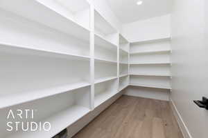 View of storage area