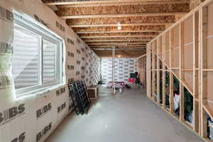 View of storage room