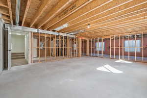 Misc room with concrete flooring