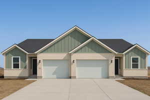 This is an AI generated image of what the front exterior will look like.