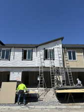 View of rear view of house