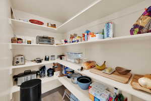 View of storage area