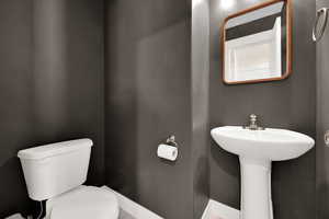 Bathroom with toilet