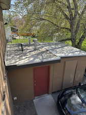 View of outdoor structure