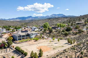 Aerial view of mountains