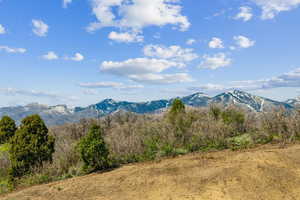 View of mountain backdrop