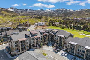 Aerial view of mountains