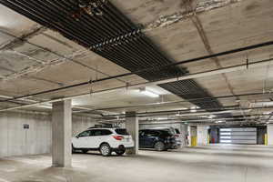 View of parking garage