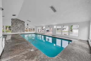 View of indoor pool