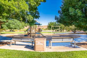 View of community playground