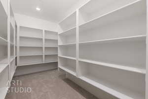 View of storage area