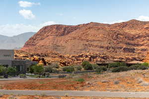 View of mountain background