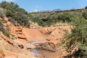 View of mountain backdrop