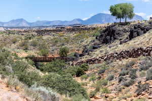 View of mountain background