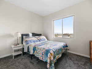 Main Level Bedroom .... adjacent to main level half bath.