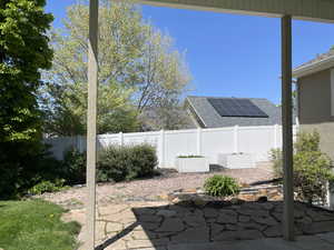 View of patio / terrace featuring a fenced backyard