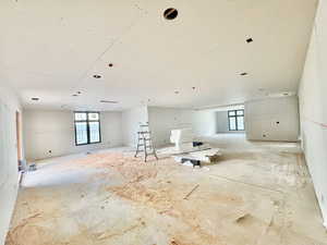 Empty room featuring healthy amount of natural light