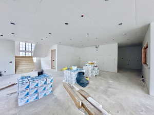 Miscellaneous room featuring concrete flooring