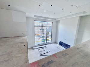 View of spare room