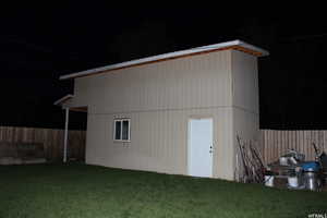 View of outdoor structure