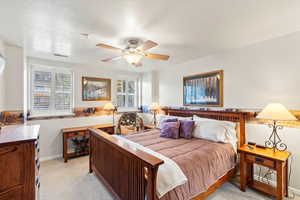 Bedroom 2 with the same bright natural light to wake you to another day in beautiful Eden