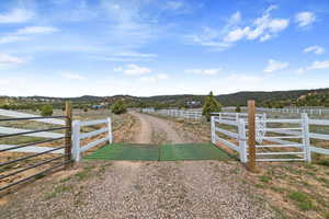 View of road featuring a rural view