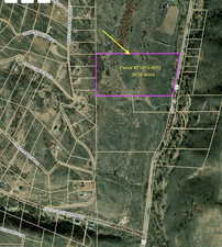 Property plat map outline