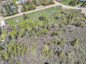 Aerial view of property and surrounding area