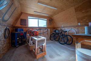 View of storage area