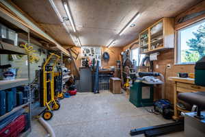 View of storage area
