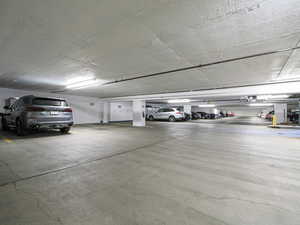 View of parking deck, purchase includes 2 parking spaces.