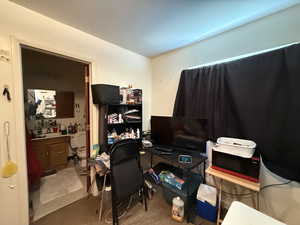 View of carpeted office