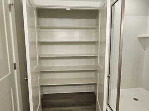 View of closet