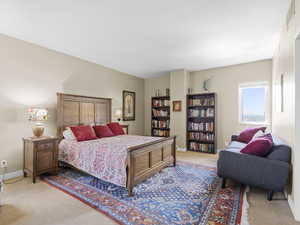 Bedroom with en suite bath