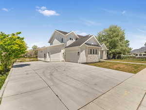 3-car garage with plenty of parking space