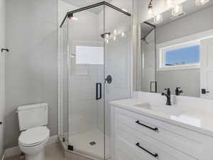 On-suite bathroom from upstairs bedroom #1