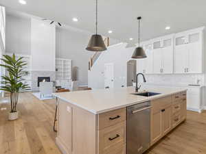 Large kitchen island
