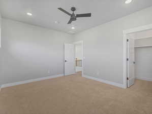 All bedrooms have walk-in closets