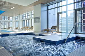 View of pool