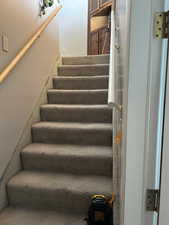 View of stairs