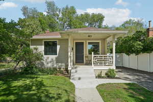 Charming bungalow with inviting front porch