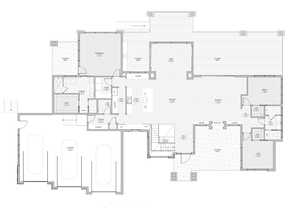 Upper level floor plan