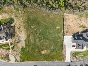 Aerial view of property and surrounding area