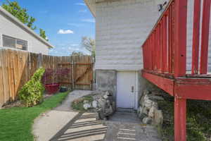 Exterior view of fence