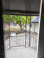 View of gate