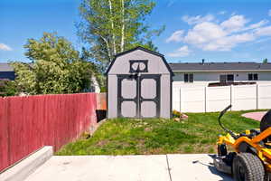 View of shed